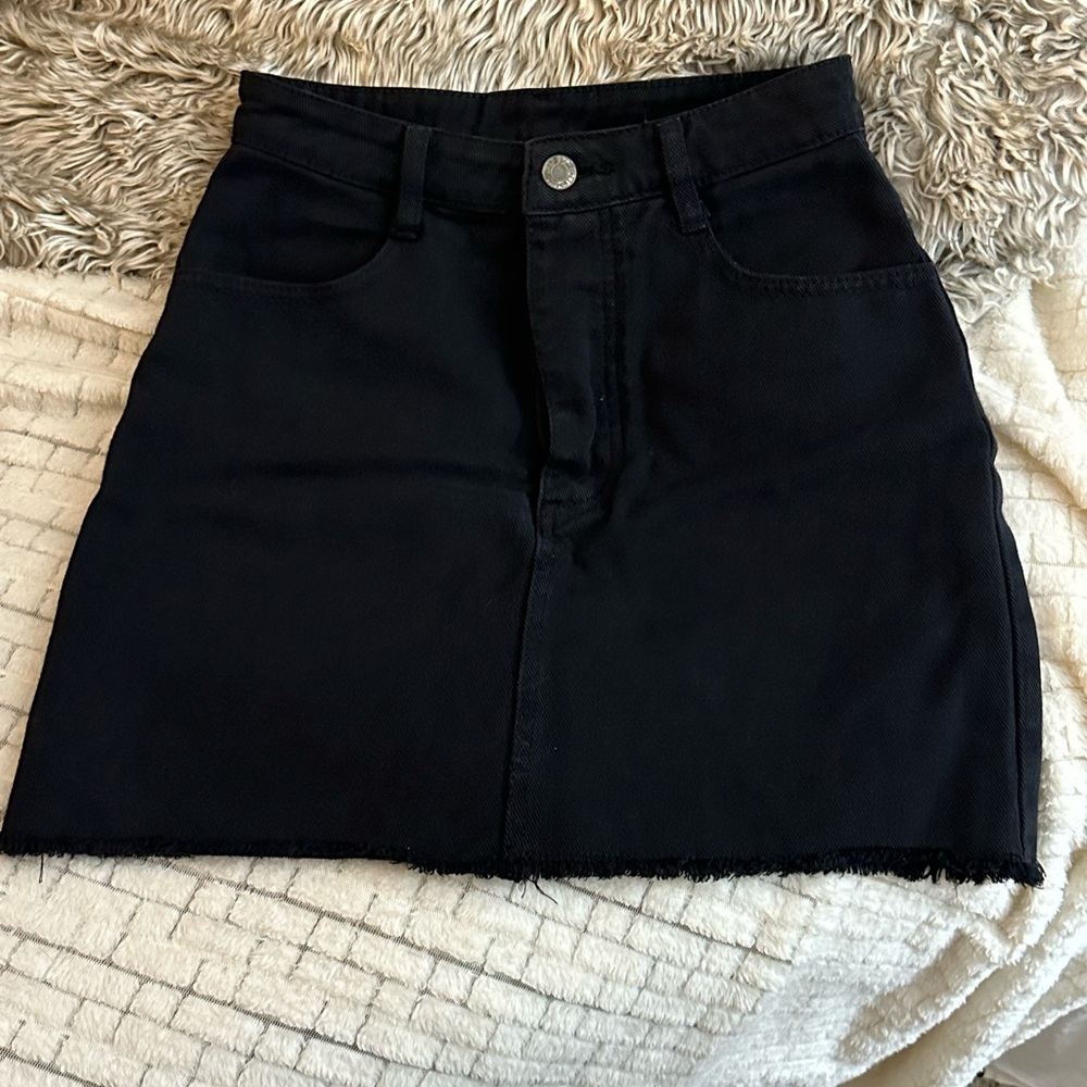 Brandy Melville J. Galt Black Skirt